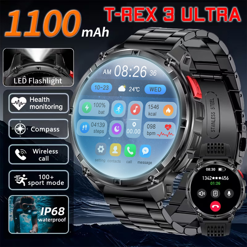 Compass Lensatic - Nieuwe T-Rex3 Ultra 1100mAh Batterij Smart