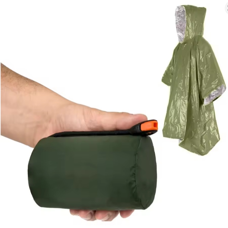 Noodponcho 4 Stuks, Thermische - Survival Blanket Reflective recensie en prijs